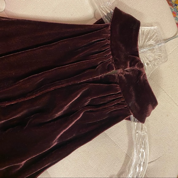 Anthropologie Kachel Chelsea velvet halter sz 12 - Picture 10 of 14